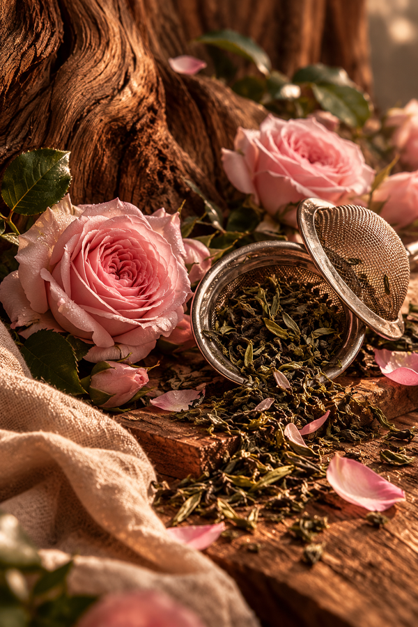 Notes de cœur de Fondant parfumé - Rose